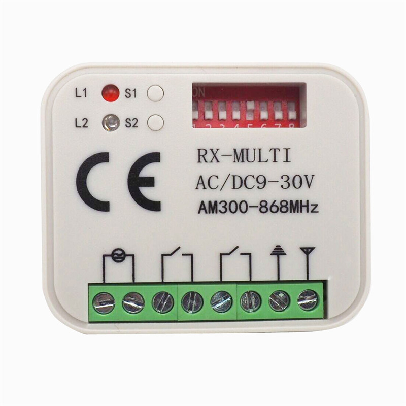 REC-MF 300-900MHZ GARAGE GATE DOOR UNIVERSAL REMOTE CONTROL